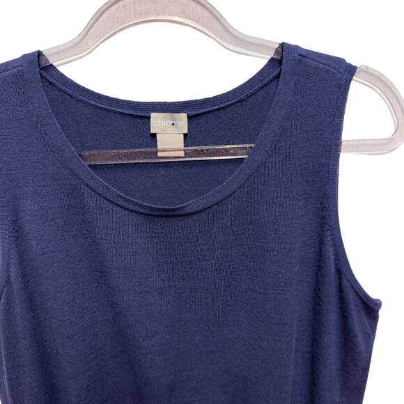 Chico's 2 Cozy Knit Sweater Vest - Picture 3 of 6